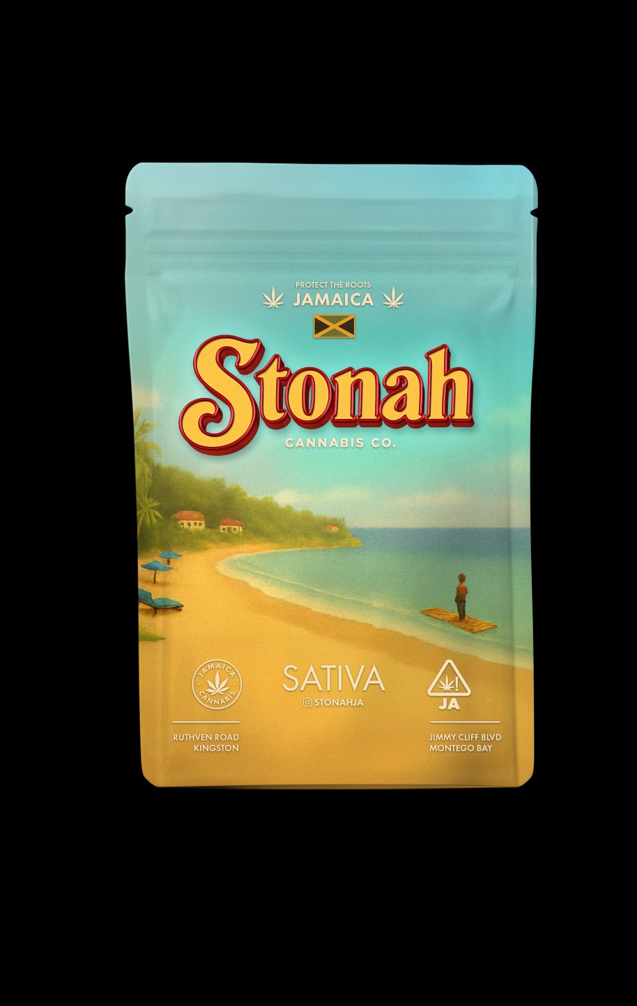 Stonah Sativa retail bag