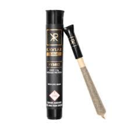 Kaviar Gold infused pre-roll